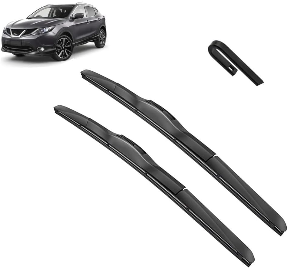 Essuie-glace avant pour rouler sous la pluie en Nissan Qashqai 2006-2021
