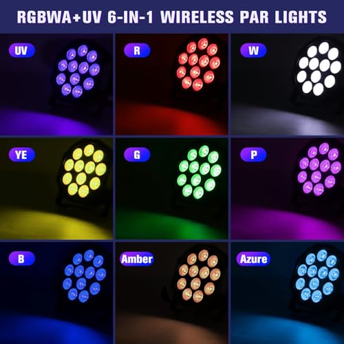 Lumières stroboscopiques pour DJ et boîte de nuit avec télécommande
