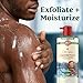 Old Spice GentleMan's Exfoliating & Moisturizing Body Wash for Men, 24/7 Shower Fresh with Long Lasting Scent, Renewing Vitamin B3 Blend, Sandalwood + Aloe Vera Scent, 26 oz