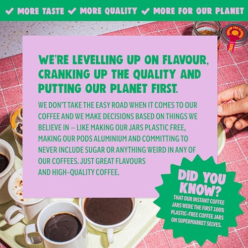 Little's Irish Cream Flavoured Instant Coffee, 6 Pack (50g x 6) - Rich & Smooth Coffee, Infused With Irish Cream Flavour - Vegan Friendly, Low Calories, No Added Sugar