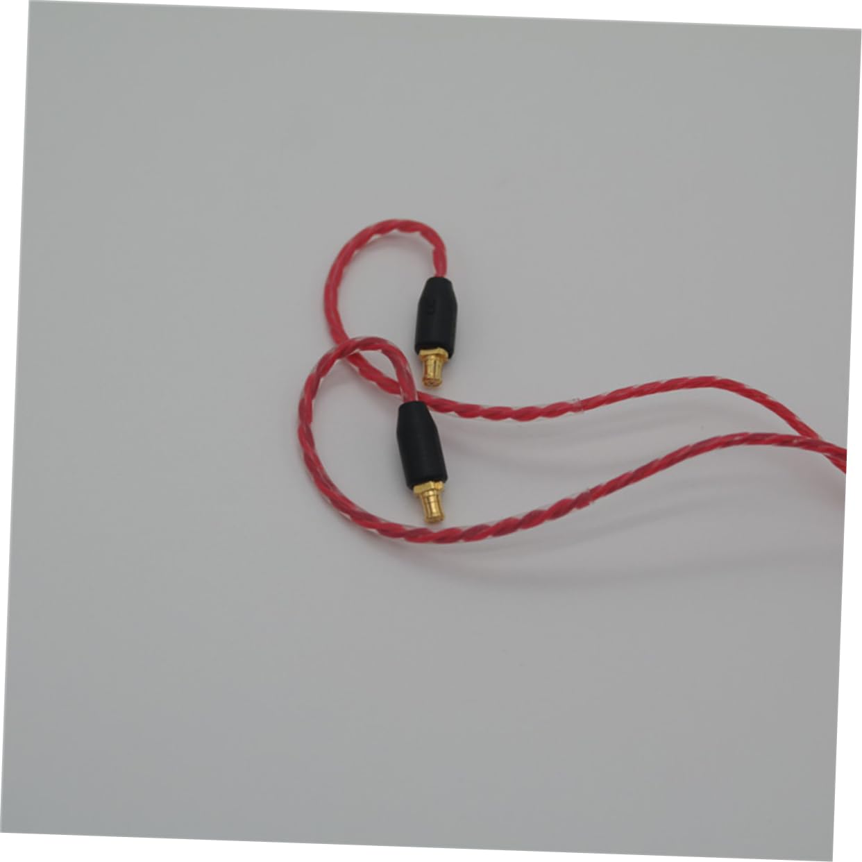 BESTonZON 3pièces Câble De Filaire Pour Casque Audio Upgrade Earphone Line Compatible Avec Rouge