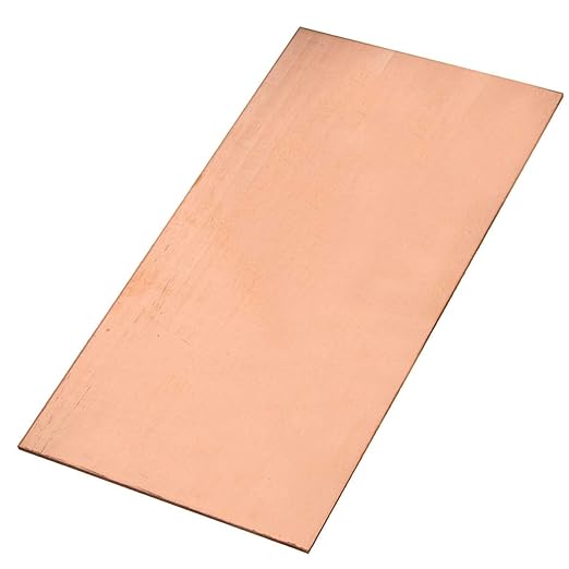 LTKJ 1PC 99.99% Pure Copper Cu Metal Sheet Plate Foil Panel 2mm x 100mm x 200mm for Industry Supply Metal Art