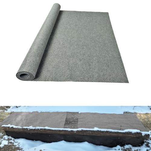 No-Slip Ice and Snow Carpet Mats, 16 x 118 Inches, Felt Snow Mat Carpet for Outdoor (1)