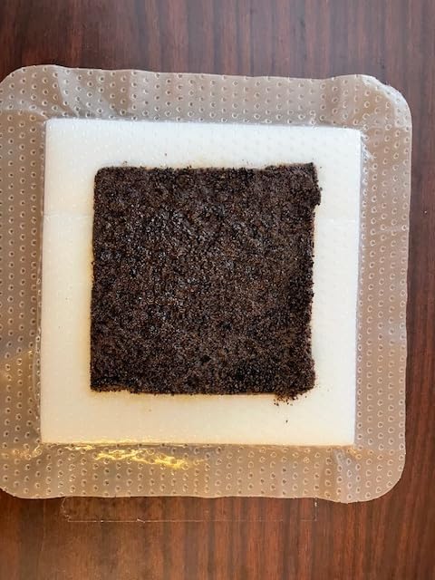 15 Four Inch Patches Per Order with 8 Grams of Ji Wu Li Herb Compound. Includes 1 Ounce Can of Extra Strength Topical Cream