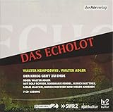 Das Echolot: Der Krieg geht zu Ende - Walter Kempowski, Walter Adler Regisseur: Walter Adler Sprecher: Rolf Boysen, Traugott Buhre, Rosemarie Fendel, Burghart Klaußner, Ulrich Noethen, Ulrich Matthes, Leslie Malton, Imogen Kogge Übersetzer: Herbert Schuster, Alexander Stützer 