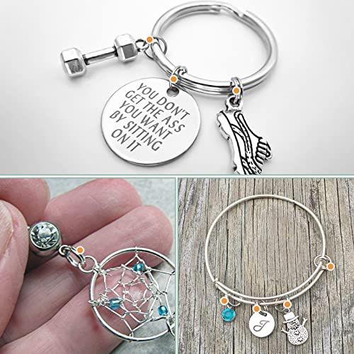 Uniclife 6 Mm Metal Split Jump Rings Double Loops 500 Pcs Mini Ring Connectors For Jewelry Necklaces Bracelet Earrings And Crafts Ornament #TOP4