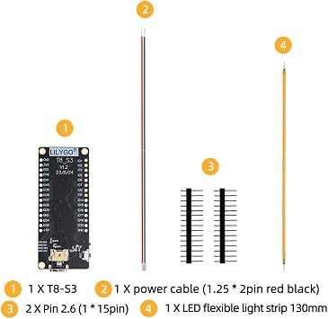LILYGO T8 S3 ESP32-S3 TTGO Development Board