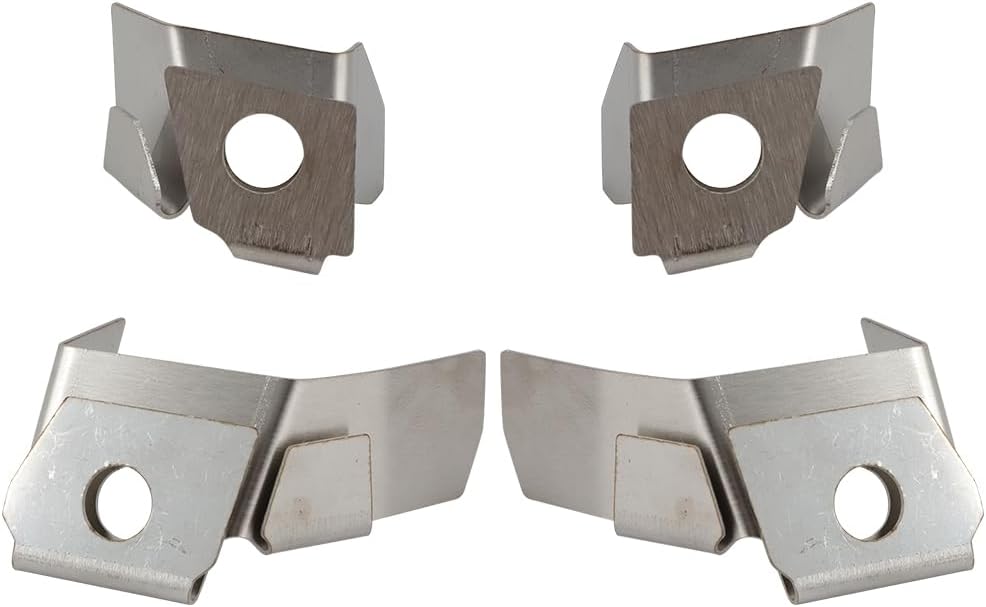 motoparty Fits for 1998-2005 Chevy S10 Blazer GMC Jimmy Door Panel Armrest Repair KIT - Fix Pair, Corrosion - Resistant Brackets