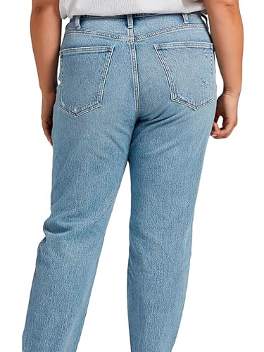 Silver Jeans Co. Women's Plus Size Highly Desirable High Rise Straight Leg Jeans4