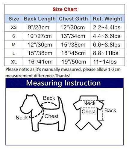 Alroman Dogs Christmas Shirts Snowflakes Clothes Pet Santa Claus Suit Puppy Red Clothing Doggie Winter Apparel Cold Weather Coats Cat Xmas Costumes New (Xs (2.2~4.4Lbs), Pack Of 2 (No. 4)) #TOP5