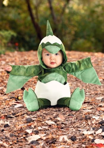 Disfraz completo infantil Pterodáctilo con capucha miniatura 1
