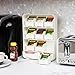 Mind Reader Tea Bag Organizer, Tea Station Organizer, Countertop Storage, Kitchen, Plastic, 10.25