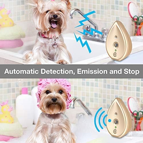 MODUS Automatic Anti Barking Device, Dog Barking Control Device with 3 Adjustable Ultrasonic Level Control, Ultrasonic Dog Bark Deterrent Indoor Bark Box Safe Dogs, Sonic Bark Control