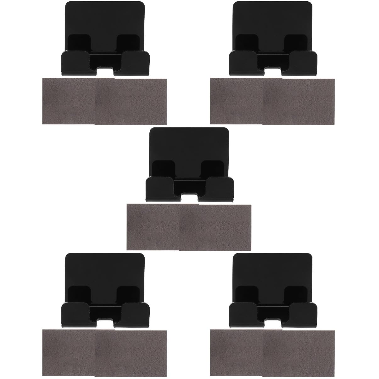 DOITOOL 5 Soportes De Pared Adhesivos para Teléfono Móvil Soporte De Carga para Pared De Fácil Acceso.