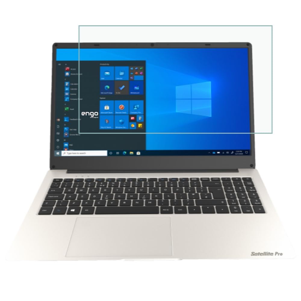Engo Dynabook Satellite Pro 14 İnç İle Uyumlu Ekran Koruyucu Notebook, 9H Temperli Kırılmaz Esnek Nano Cam, Çizilmeye Ve Darbeye Dayanıklı Laptop Koruma, HD Şeffaf 16:9