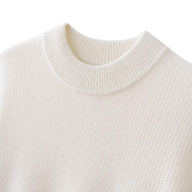 Wool Knit Pullover Sweater Winter Warm Casual Crewneck Top4