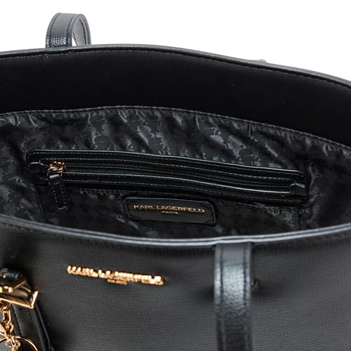 Bolso Tote para Mujer KARL LAGERFELD Paris Negro/Oro Talla Única miniatura 4