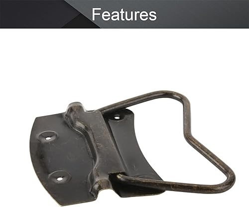 Miniatura 9 de MroMax Mango de pecho de 2.56 x 1.77 pulgadas, pintura en aerosol, montaje en superficie, anillo de pecho de 2.559 in x 1.772 in para caja de