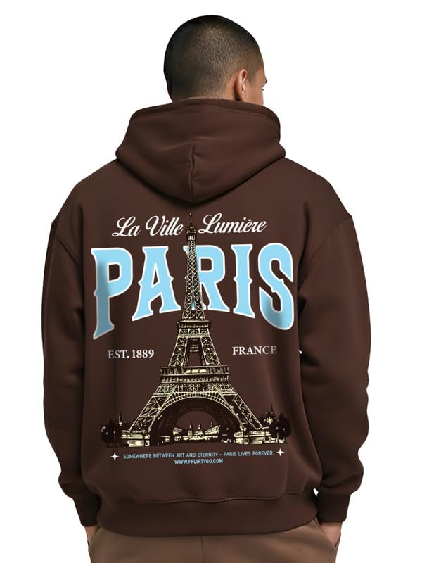Image of Fflirtygo Men's Printed Hoodie for Man