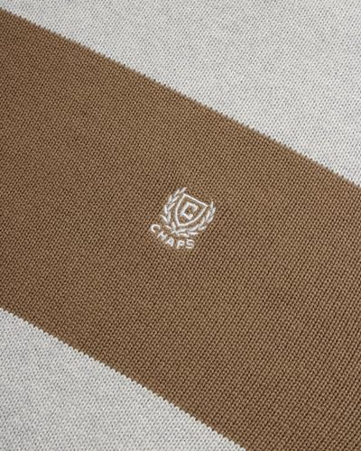 Chaps Men's Sweater - Midweight Classic Fit Cotton Crewneck Striped Pullover Sweater for Men (S-2XL)4