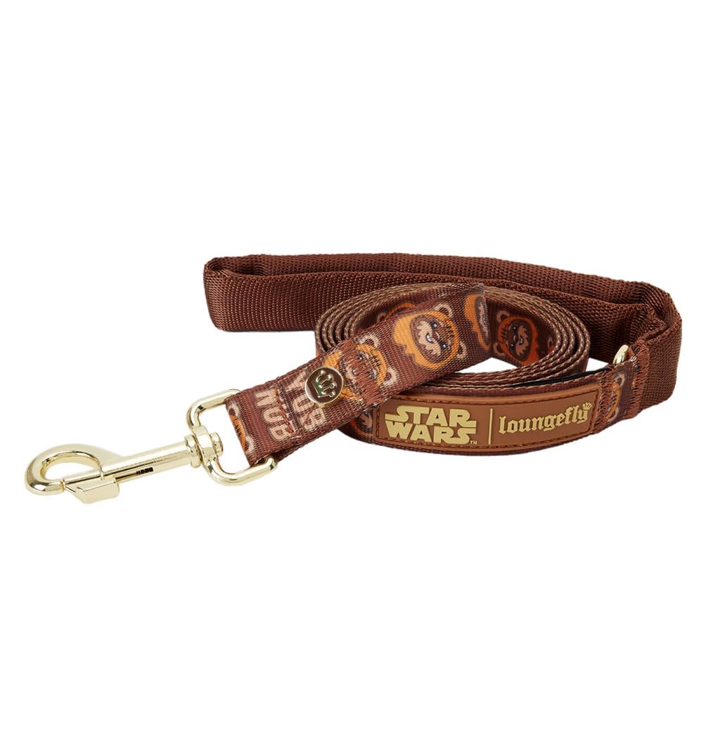 Loungefly Pets Star Wars Ewok Hundehalsband Größe L, Braun – Offizielles Star Wars Zubehör Für Hunde