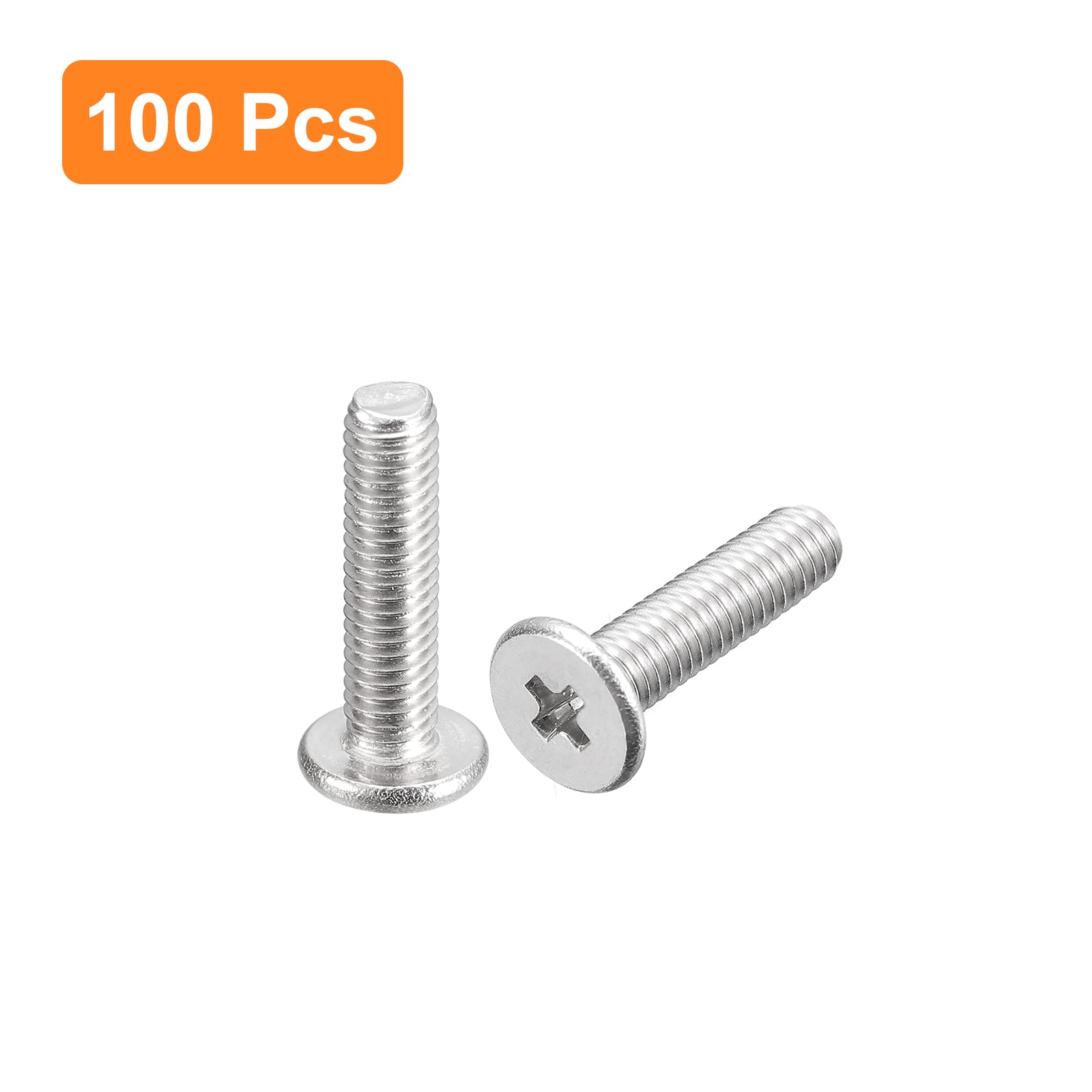 Vis à Tête Fraisée M3-0.5 X 12mm - 20 Pièces - Pour Meubles, Bricolage