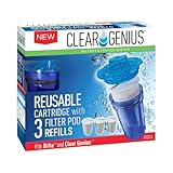 Clear Genius Reusable Cartridge With 3 Filter Pod Refills (SU-31)