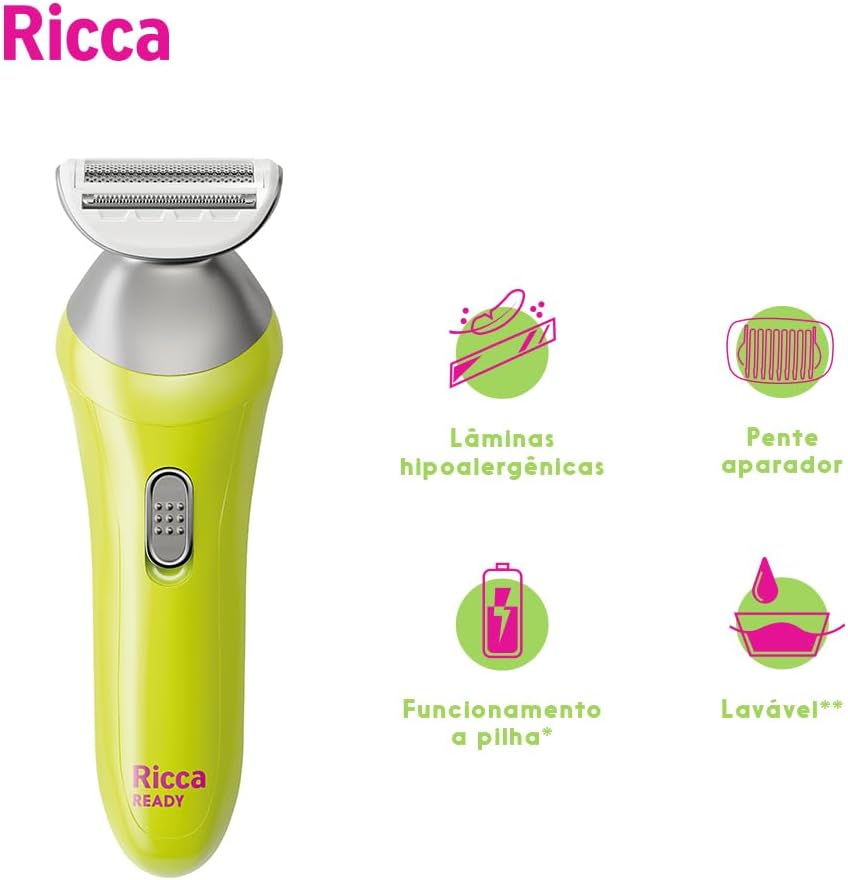 RICCA READY APARADOR DE PELOS DO CORPO