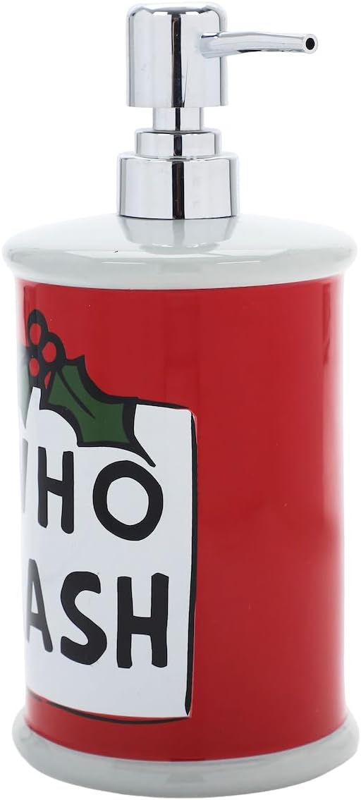 Bioworld Grinch Who Hash Sculpted Soap Pump Dispenser - Image 2