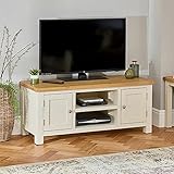 QJYNS Cremefarbenes Großes Breitbild-Tv-Gerät – Wohnzimmer/Schlafzimmer Mit Bis Zu 60 Zoll Tv-Größe