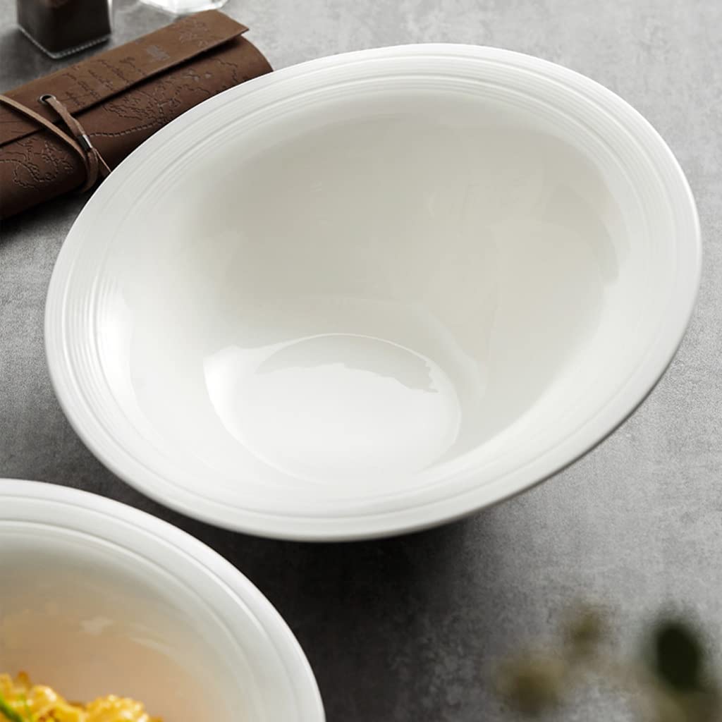Salaterka ceramiczna miska do sałatek deserowych miska na warzywa nadaje się do sałatek, zup, makaronu miska sałatkowa(S2szt)