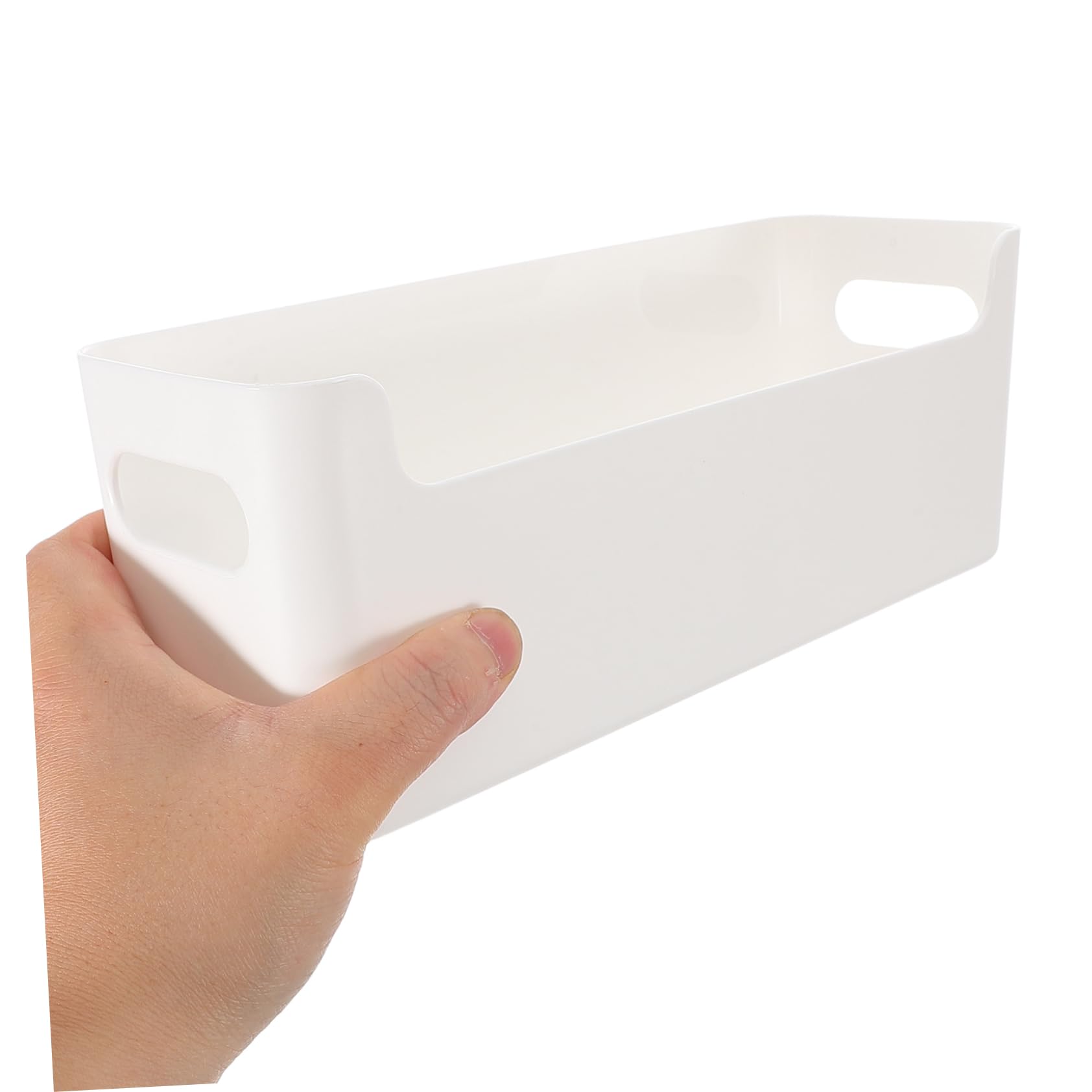 8 Pezzi Contenitore Organizer Cassetto Cucina Plastica Bianco | Armadio Cucina e Dispensa, Divisori Modulari per Ordine, Pratica Soluzione a Strati