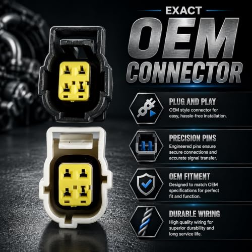 Par de sensores de oxígeno para Dodge Dakota y Ram 1500 miniatura 6