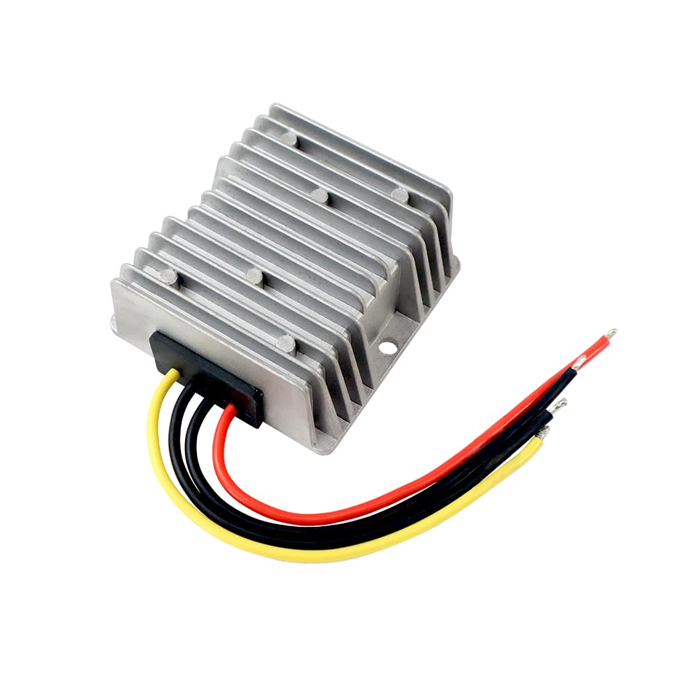 TNEHOD DC to DC Converter 12V Step Up to 24V, Boost Converter 10A 360W Waterproof Voltage Regulator, Power Adapter Voltage Booster, Power Transformer