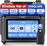 XTOOL D7W OBD2 Scanner, 2026 Ai-Assisted Full System Automotive Bidirectional Diagnostic Scan Tool avec ECU Codage 39+ Réinitialise, PMI, Essai actif, CANFD & DoIP, FCA AutoAuth, 3-Year Mise à jour