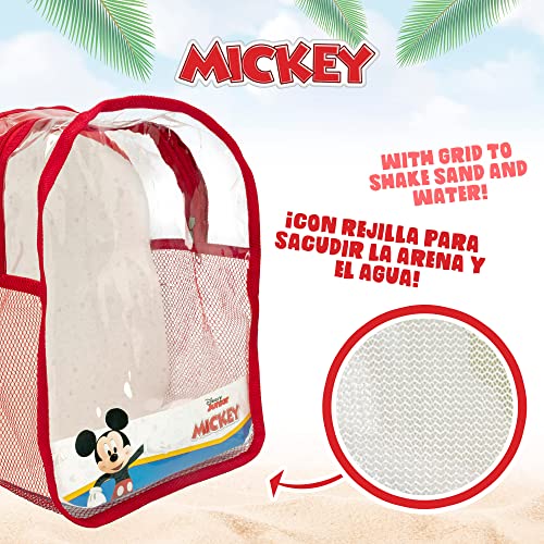 Disney Mickey And The Roadster Racers Mouse Sac À Dos De Plage Cube Avec Accessoires 18 Cm 48217 - vue 3