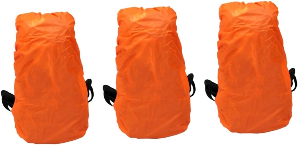 BESPORTBLE 3pcs 50-80l Backpack Rain Cover Water Resistant Bag Accessory for