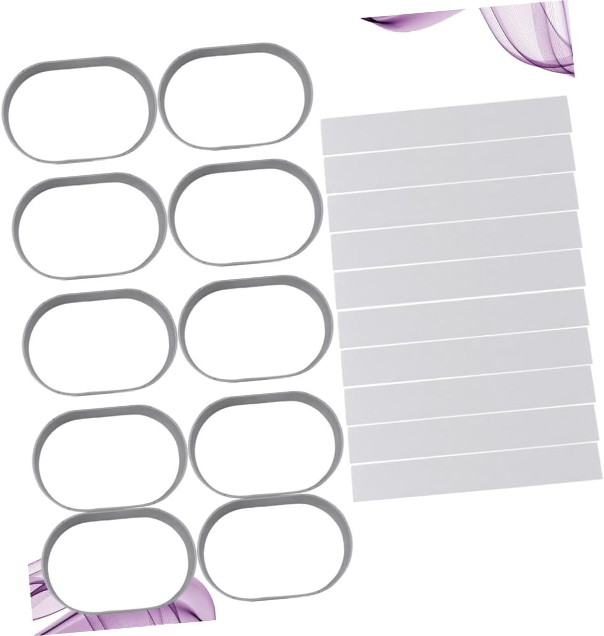 PRETYZOOM 220pcs Cheesecake Mould Creative Baking Tool Stainless Steel Tart Mold Peculiar Baking Mould