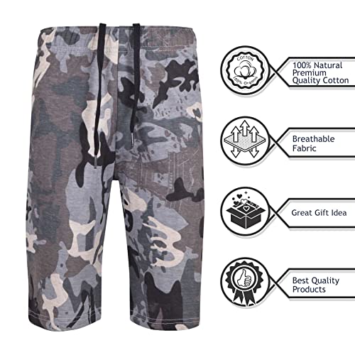 Shorts cómodos elásticos de niño para jugar pack de 3 pantalones cortos de algodón A2Z 4 Kids 3