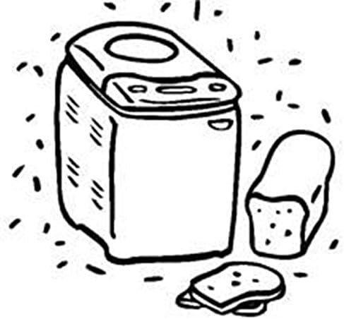 Welbilt Bread Machine Maker Manual (ABM4900) Reprint [Plastic Comb] Plastic Comb