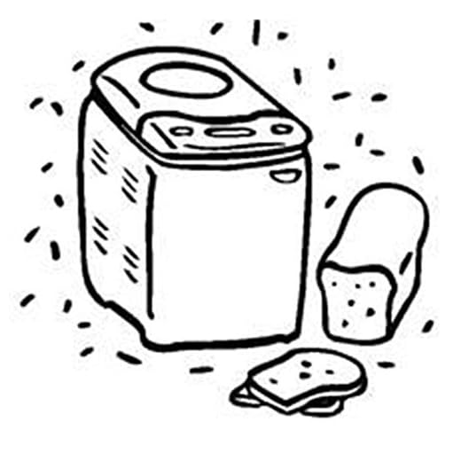 Manual de instruções para máquina de pão John Mills V13144 Manual de instruções reimpressão