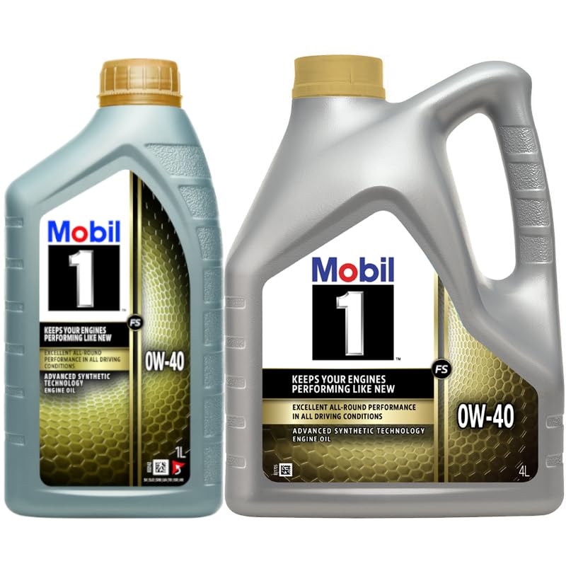 Mobil 1 FS 0W40 Motor Yağı 4 L 153677+ FS 0W40 1 L 153675