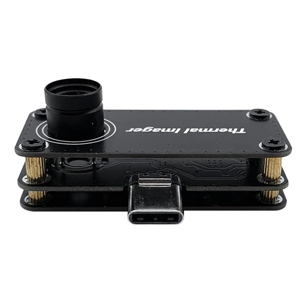 Mini CáMara TermográFica Infrarroja para TeléFono, Dispositivo Externo de ImáGenes Infrarrojas, PequeñA CáMara de ImáGenes TéRmicas para TeléFono MóVil Android
