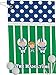 Personalized Football Golf Towel - Poly-Cotton Blend - Small w/Multiple Names