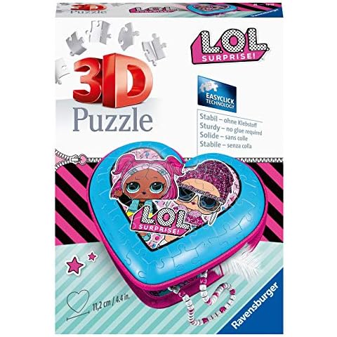 Herzschatulle - LOL Surprise 3D Puzzle 54 Teile Cover