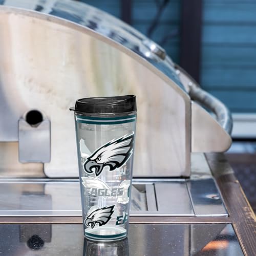 Image of Rico Industries NFL Football Philadelphia Eagles Double Wall 20oz Tritan Tumbler