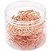 Bright Creations Cute Paper Clip Bookmarks (Rose Gold, 50 Pieces)