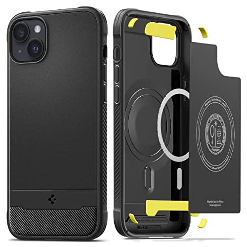 Spigen Cover Rugged Armor MagFit, Compatibile con