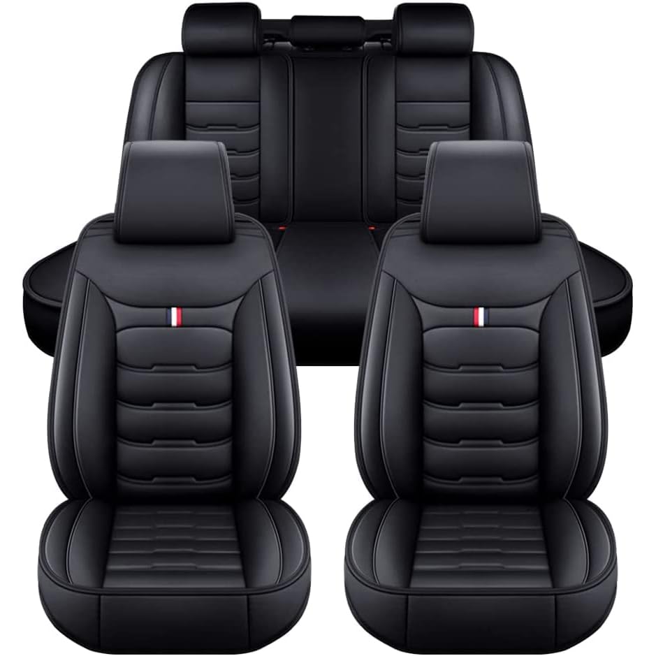 Housse de siège de voiture pour Kia Sportage NQ5 2023-2025 ensemble complet noir