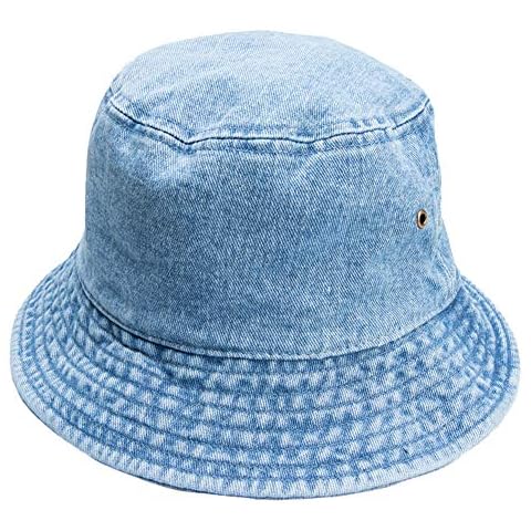 Gelante 100% Cotton Packable Bucket Hat Cover